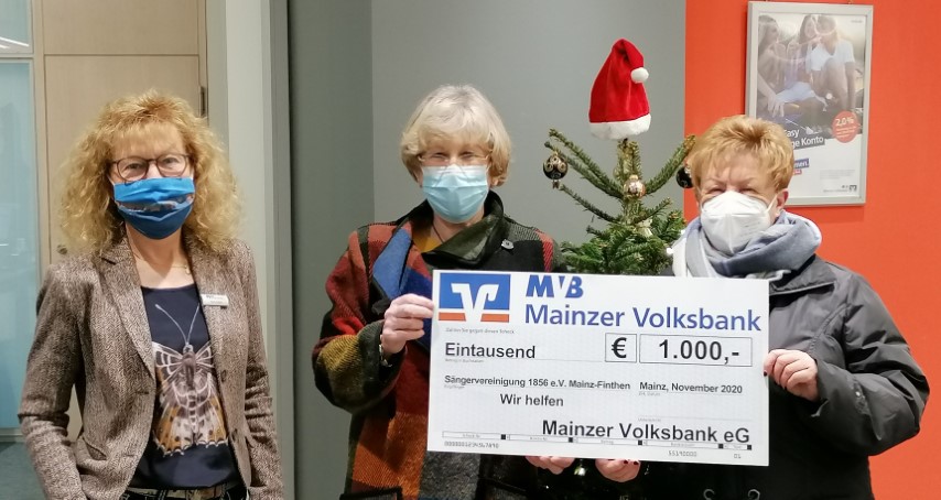 Die
                    Mainzer Volksbank MVB unterstüzt Vereine in
                    Corona-Zeiten.
